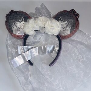Disney haunted mansion, Floral Mouse Ears Headband